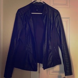 RD Style Faux Leather Jacket - NWT, Sz XL